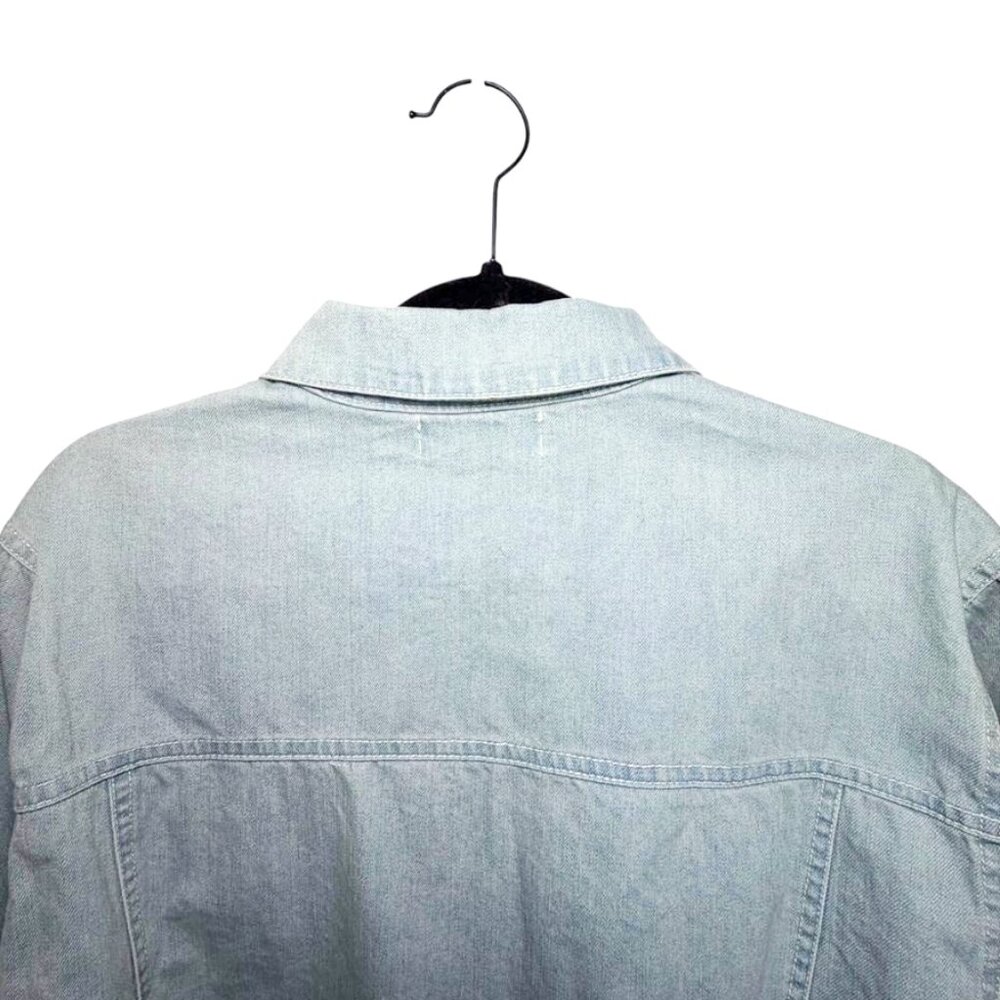 CHARLIE HOLIDAY Australia Brand Cropped Trucker Jean Jacket - Picture 5 of 6